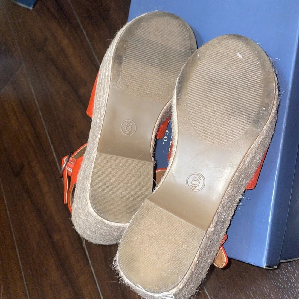 Universal Thread Morgan Orange platform heels🍊👒 - Picture 9 of 9